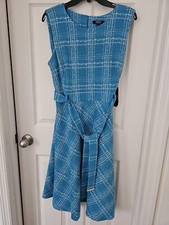 chaps blue dress Size 14