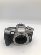 Minolta Maxxum 5 35MM SLR Film Camera Body Only/Untested Latch Broken