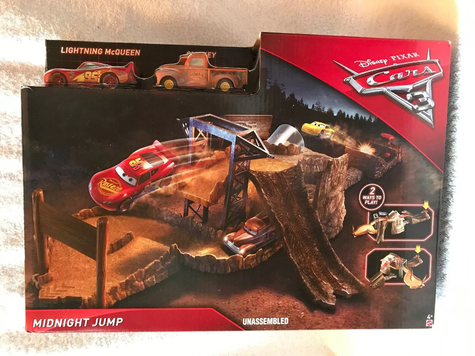 cars 3 midnight jump track set