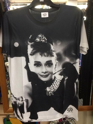 audrey hepburn breakfast at tiffany's t shirt