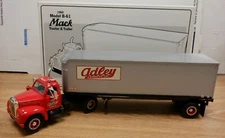 Adley Express 1960 Model B-61 Mack Tractor & Trailer 1/34 1st gear 111519DBT2