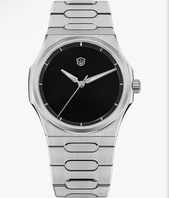 Watchdives WD0016b Premier Vanta black Dial Mens Watch VH31/VH60 Sapphire 100M