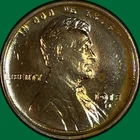 1918-S Lincoln Wheat Cent Extremely Fine XF Coin, Harshly Cleaned #34383