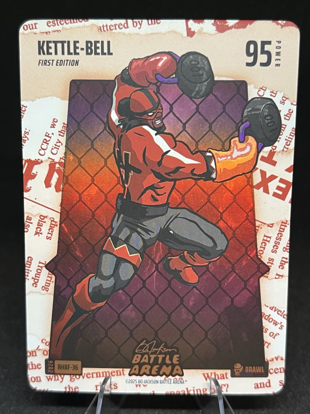 2026 Bo Jackson Battle Arena-Kettle-Bell #RHBF-36 Ketel Marte Red Headline Brawl