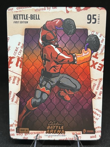 2026 Bo Jackson Battle Arena-Kettle-Bell #RHBF-36 Ketel Marte Red Headline Brawl