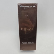 Polar Med-Brown Hair Dye Shampoo Polar Hair Care, Hair Care Shampoo 200M L/6.7oz