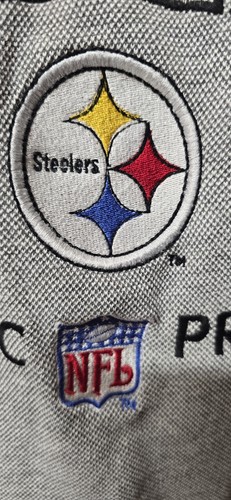 NFL AUTENTIC PRO LINE PITTSBURGH STEELERS SIZE LARGE EMBROIDERED LOGO SWEATER - Picture 6 of 14