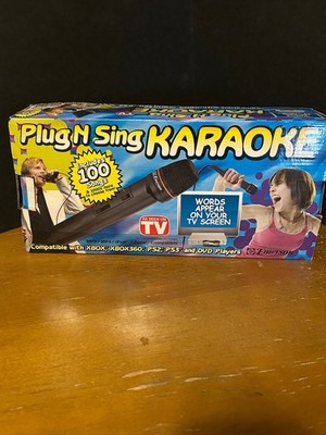 Emerson Plug 'N Sing Karaoke microphone, specifically model M212