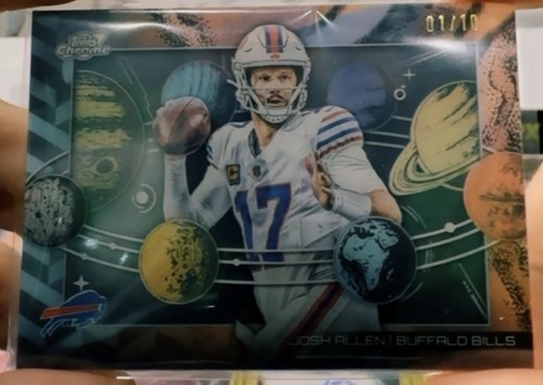 2025 Topps Cosmic Chrome Josh Allen Base (RAW)