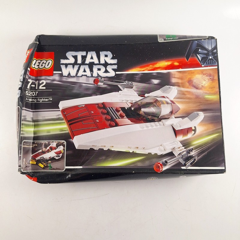 Lego Star Wars Set, 6207, A - Wing Fighter, New, Damaged Box
