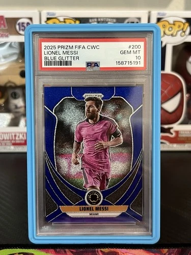 World Cup Lionel Messi 2025 Panini Prizm World Cup Lionel Messi #200 Blue