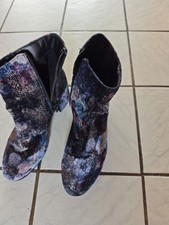 Tamaris Damen Stiefeletten abstrakt mehrfarbi...
