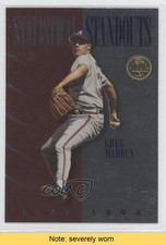 1994 Leaf Statistical Standouts Greg Maddux #5-10 HOF READ 0j0