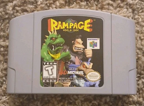 Nintendo 64 Rampage World Tour