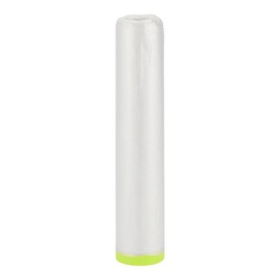 Pre-Taped Masking Film 240x2000cm / 65.62ftx94.49'' 1 Pcs White Green 