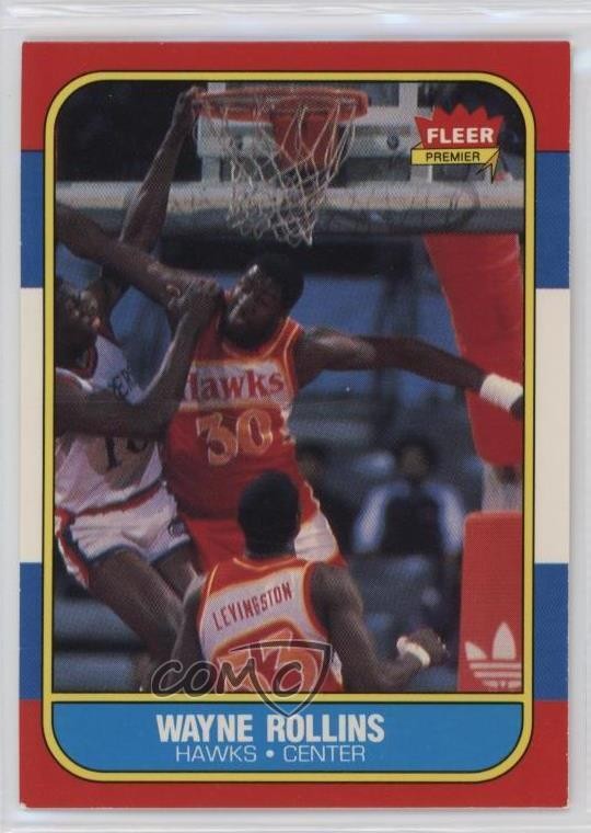 1986-87 Fleer Tree Rollins Wayne Rollins #94 04dh