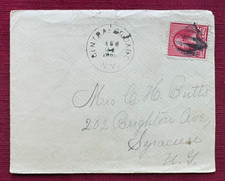 JOHN'S DEALS - US - 1893 CENTRAL SQUARE, NY TO SYRACUSE ENVELOPE