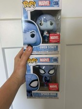 Funko Pop! Vinyl: Marvel - Gwen Stacy 1356 and Spiderman 1355