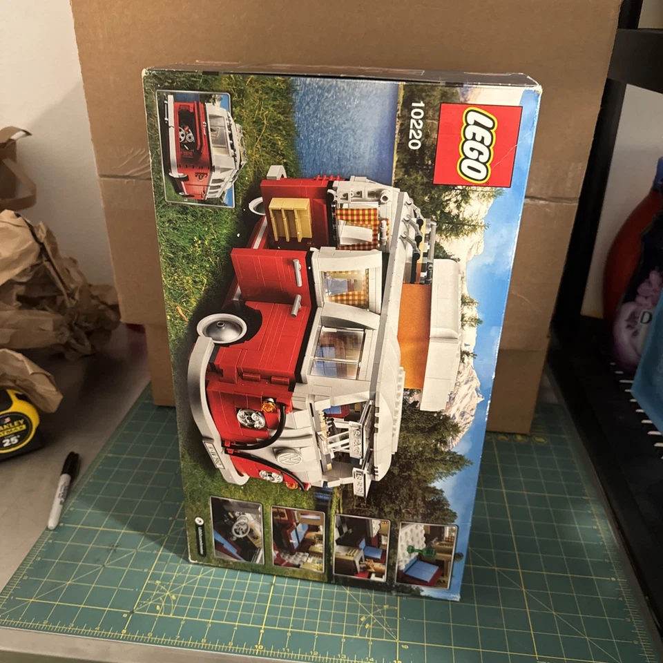 Lego Expert #10220 Volkswagen T1 Camper Van - Retirado - Sellado de fábrica Foto 4 de 4