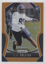 2019 Panini Prizm Rookies Orange Prizm 134/249 LJ Collier #380 00dh