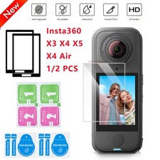 1-2 x 9H Tempered Glass Screen Film Protector for Insta360 X4 Camera Accessories
