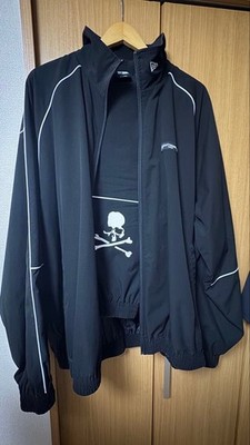 MASTERMIND WORLD New Era Set-Up 2XL Black Nylon Jacket