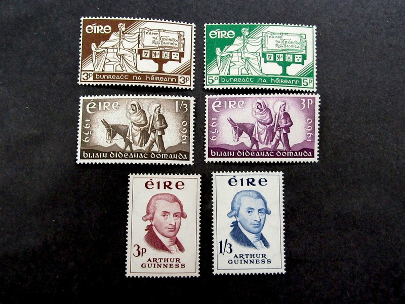 nystamps British Ireland Stamp # 169-174 Mint OG NH L10y2020