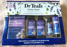 TheGudStuff: Dr Teal's Soothe  Sleep Lavender 5pc Bath Epsom Salt Oil Spray Set