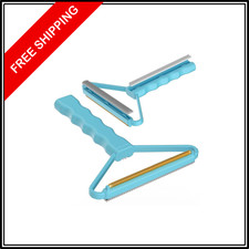 Lint and Pet Hair Remover, Dog Cat Hair Carpet Rake For Car, Couch, Pet Bed