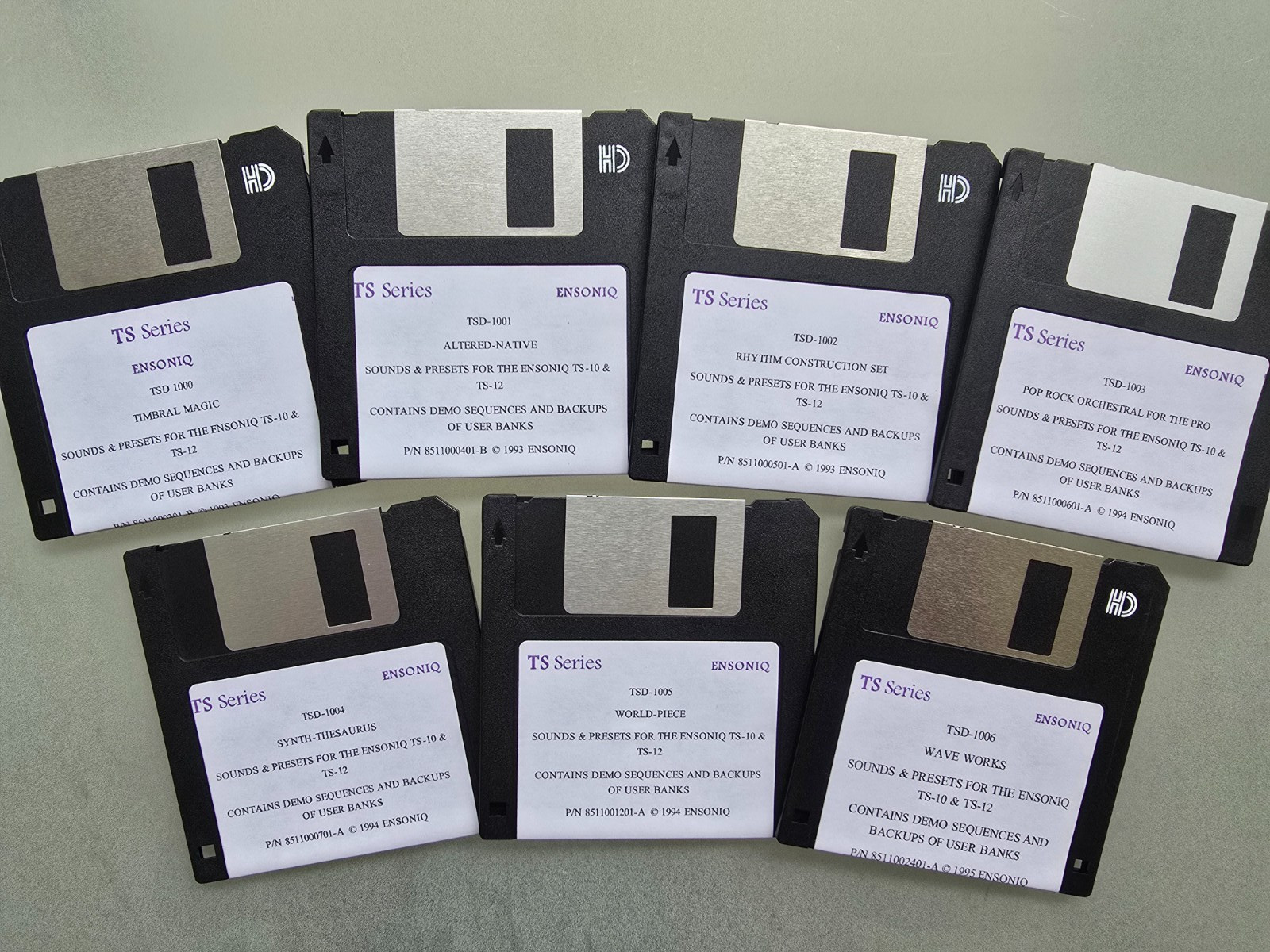 Ensoniq TS10 vintage synth equipment - eBay listing photo 1