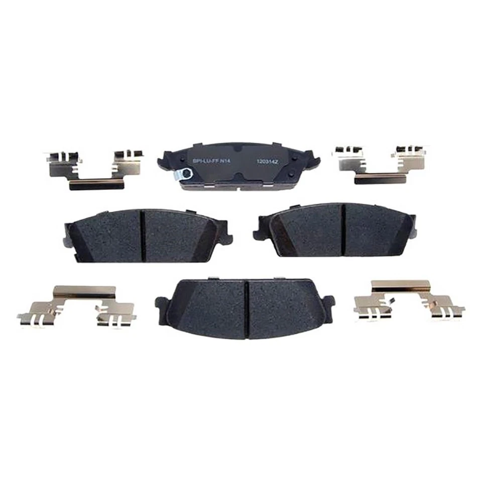 Juego de rotores de freno traseros + pastillas de freno de cerámica para Cadillac Escalade EXT 2007-2013 Foto 2 de 4