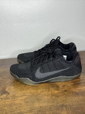 Size 11 Nike Kobe 11 Elite Low Black Space 2016 Basketball Shoes