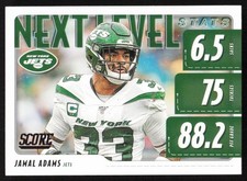 Jamal Adams 2020 Score: Next Level Stats #NLS-JA New York Jets