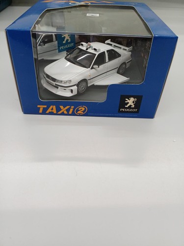 Aoshima Bunka Kyozaisha Peugeot 406 1/43 Die-Cast Movie Collection Taxi2
