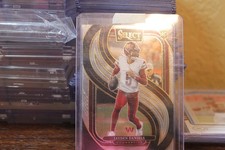 2024 Panini Select - Premier Level Jayden Daniels #112 Silver Prizm (RC)