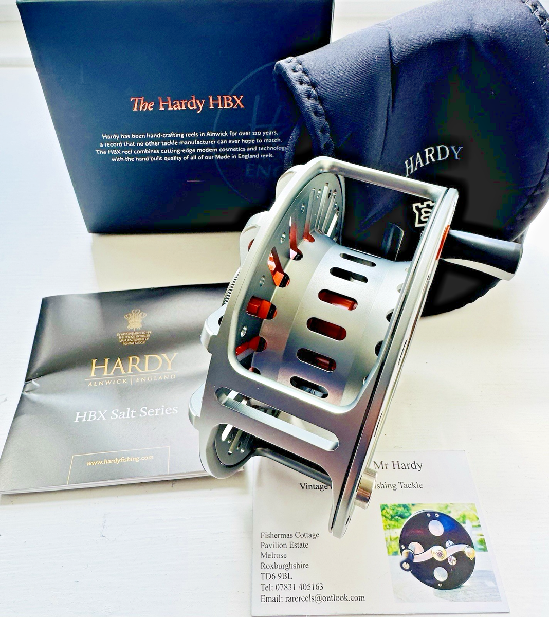 Hardy HBX Saltwater Series 10/11 AWS Saltwater & Salmon Fly Reel