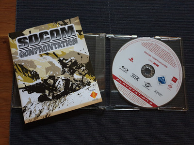 SOCOM Confrontation - PS3 - PlayStation3 - Promo - PAL - Sammlungsauflösung