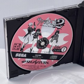 SEGA SATURN  Sakura Wars 1 & 2 Japanese Game Lot of 2