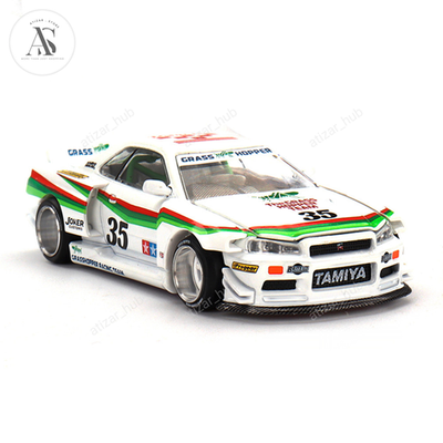 Kaido House x TAMIYA 1:64 Nissan Skyline GT-R (R34) “The