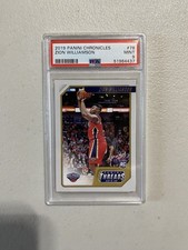 2019-20 Panini Chronicles Threads Zion Williamson #78 Rookie PSA 9