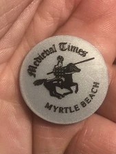 Souvenir Token - Medieval Times Dinner Theatre - Myrtle Beach, South Carolina