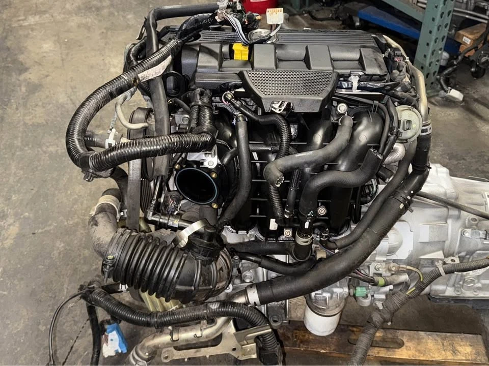 Mazda MX-5 Miata 2009 2010 2011 2012 2013 2014 2015 montaje de motor aire acondicionado 74 k millas Foto 3 de 4