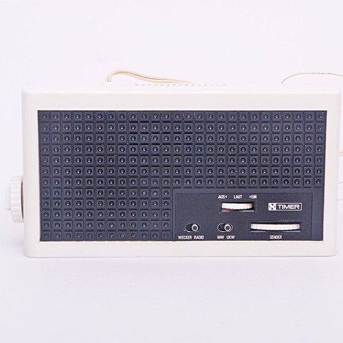 Neckermann N Timer Vintage Klappzahlenwecker Klappzahlen Weck Radio - Bild 7 von 8