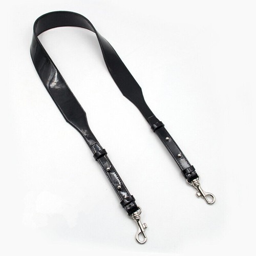 Bandolera de hombro de charol de 4,2 cm de ancho negro bolso correa - Imagen 8 de 15