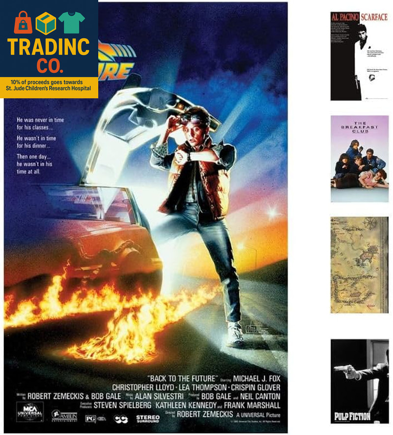 Regreso al futuro - Póster de película (estilo regular) (tamaño: 24" X 36")