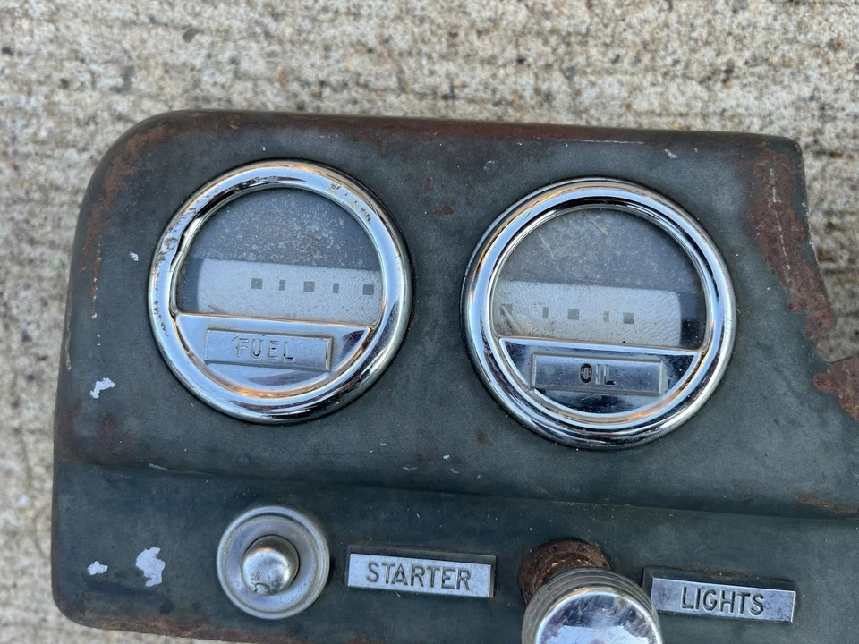 Cuadro de instrumentos Mercury 1949 ver fotos hacer preguntas personalizado Rat Rod Hot Rod Foto 4 de 4