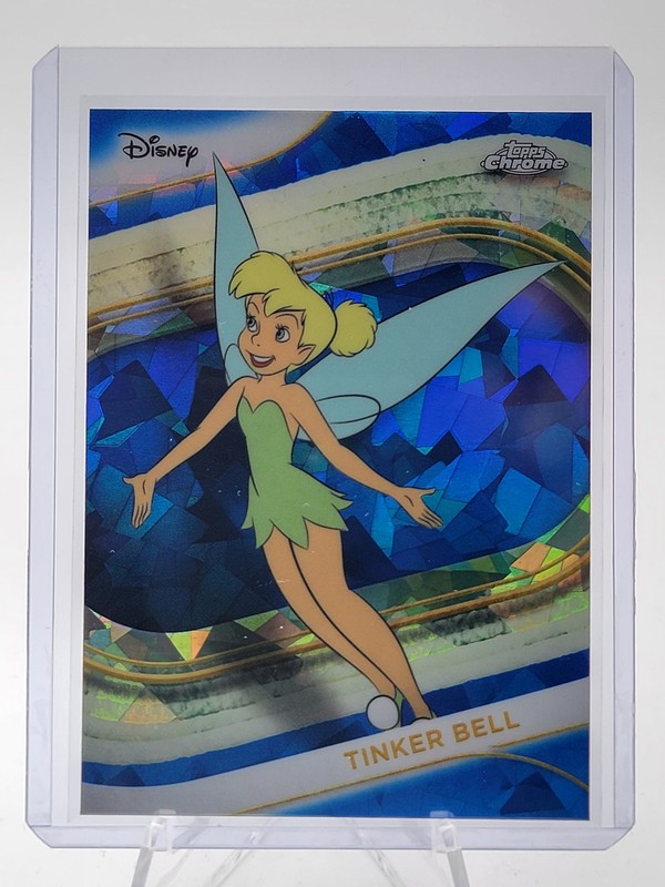 TINKER BELL 2025 TOPPS CHROME SAPPHIRE DISNEY REFRACTOR #159 Q2091