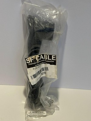 European Power Cord CEE 7/7 to IEC 320 C13 New, Sealed