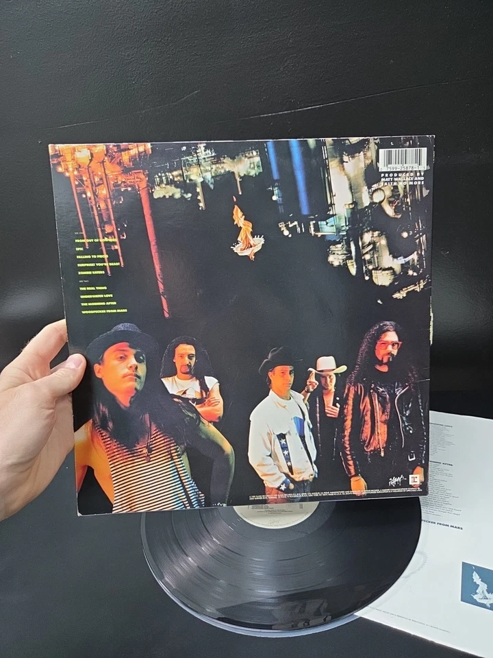 Faith No More The Real Thing Lp Vinyl 1989 1st GS PROMO Press W/Insert VG++/VG++ Foto 4 de 4