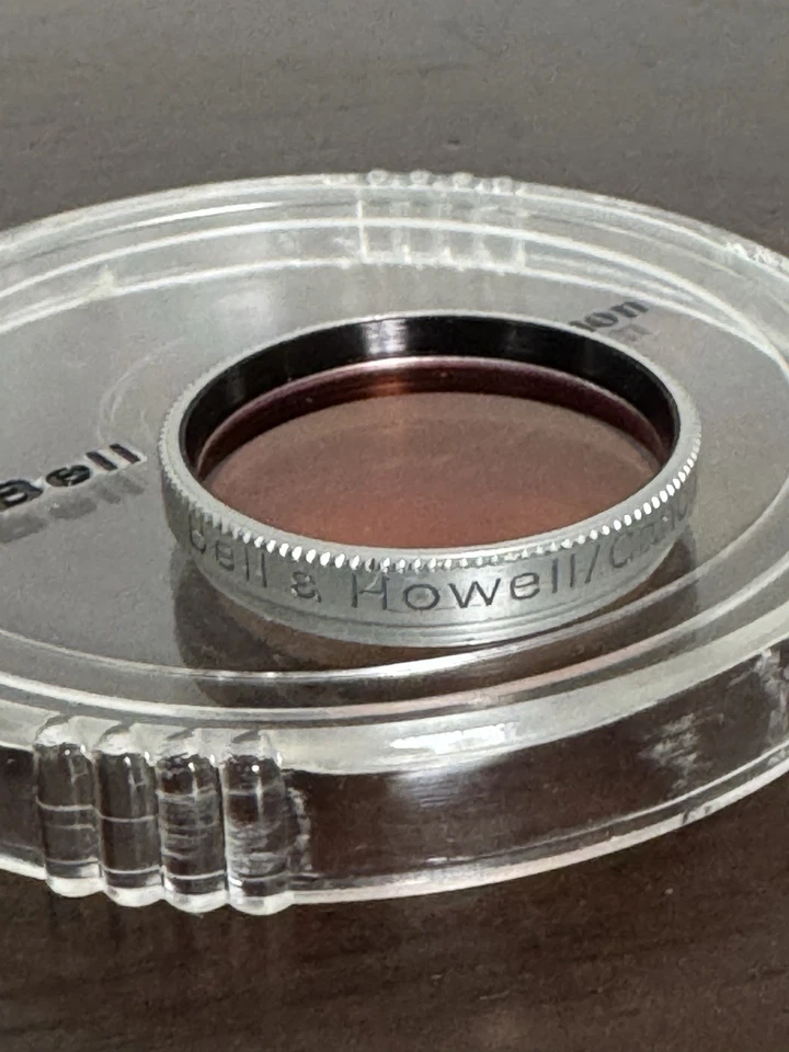 Camera Filter Vintage Bell & Howell Canon  27mm #85 Screw-In & Box/Instructions - Image 4 of 4
